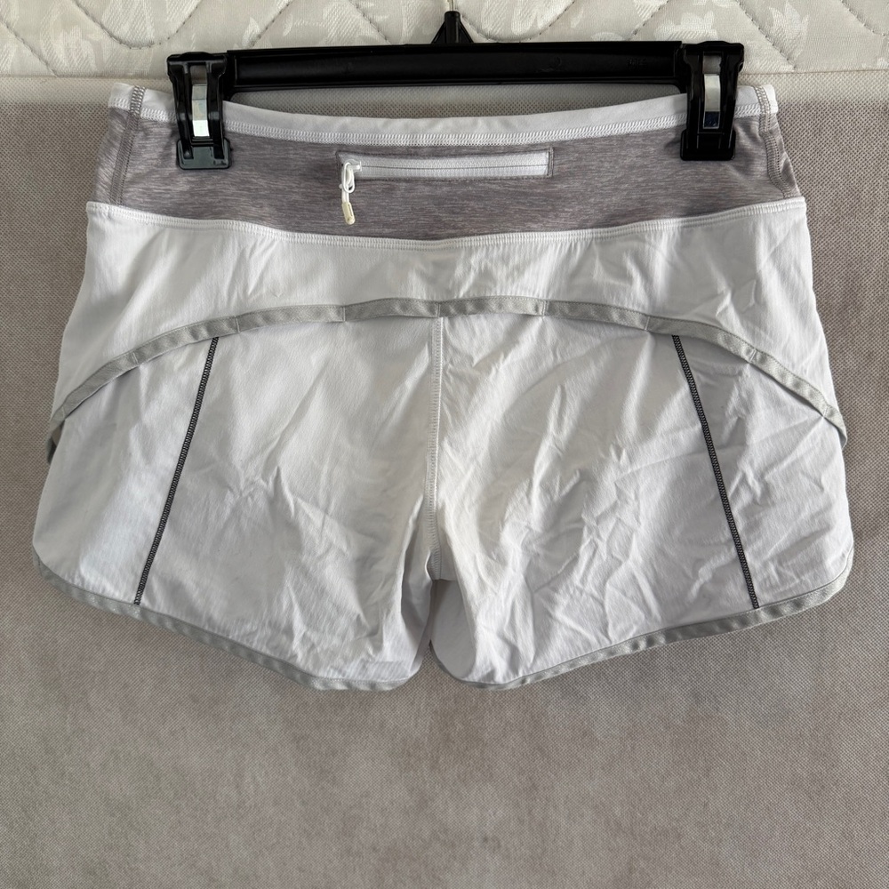 Lululemon Turbo Run Shorts, Metallic Silver